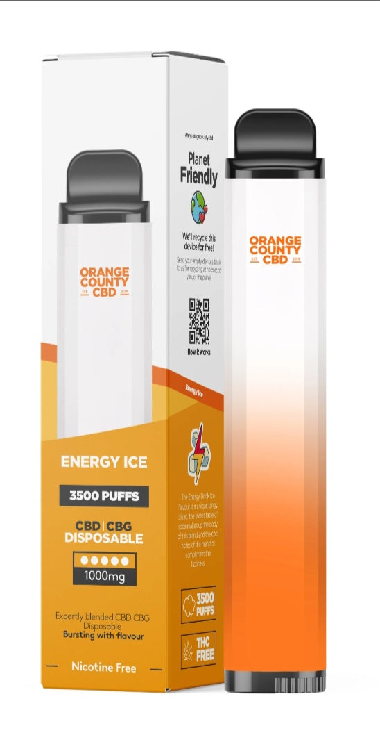 Energy Ice 3500 puffs CBD Disposable