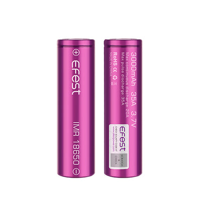 Efest 18650 3000MAH Rechargeable Battery